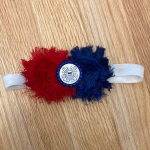 USCG Coast Guard Baby Headband